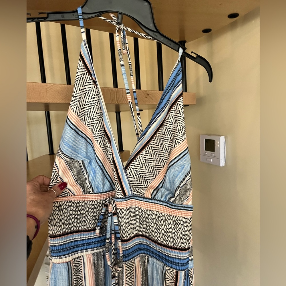 Venus Halter Jumpsuit with Side Slit Legs XS - Picture 5 of 5
